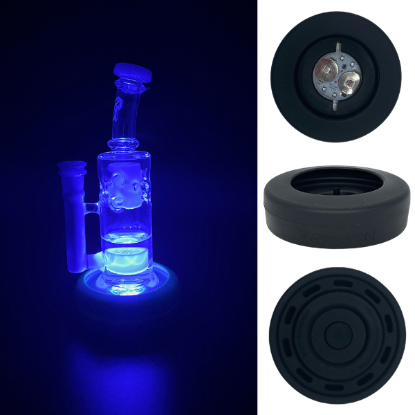 Beaker Bottom Protection Glass Bong Base Bumper 3in-4.25in Straight Tube-Beaker | Glow Guard ...