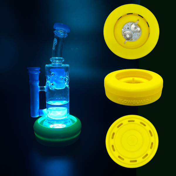 Beaker Bottom Protection Glass Bong Base Bumper 3in-4.25in Straight Tube-Beaker | Glow Guard ...